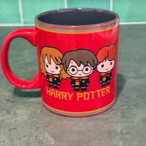 Harry Potter Chibi Cartoon Ceramic Coffee cup Mug 20 oz Harry Hermione Ron Cute
